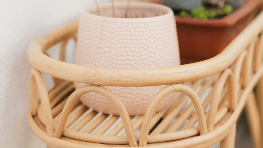 Elevate Your Interior Design with Rattan Plant Stands