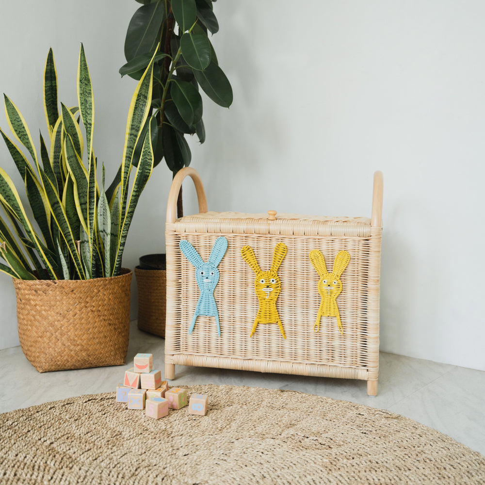 Anais Toy Trunk | Rattan Storage Trunk for Kids | Momiji