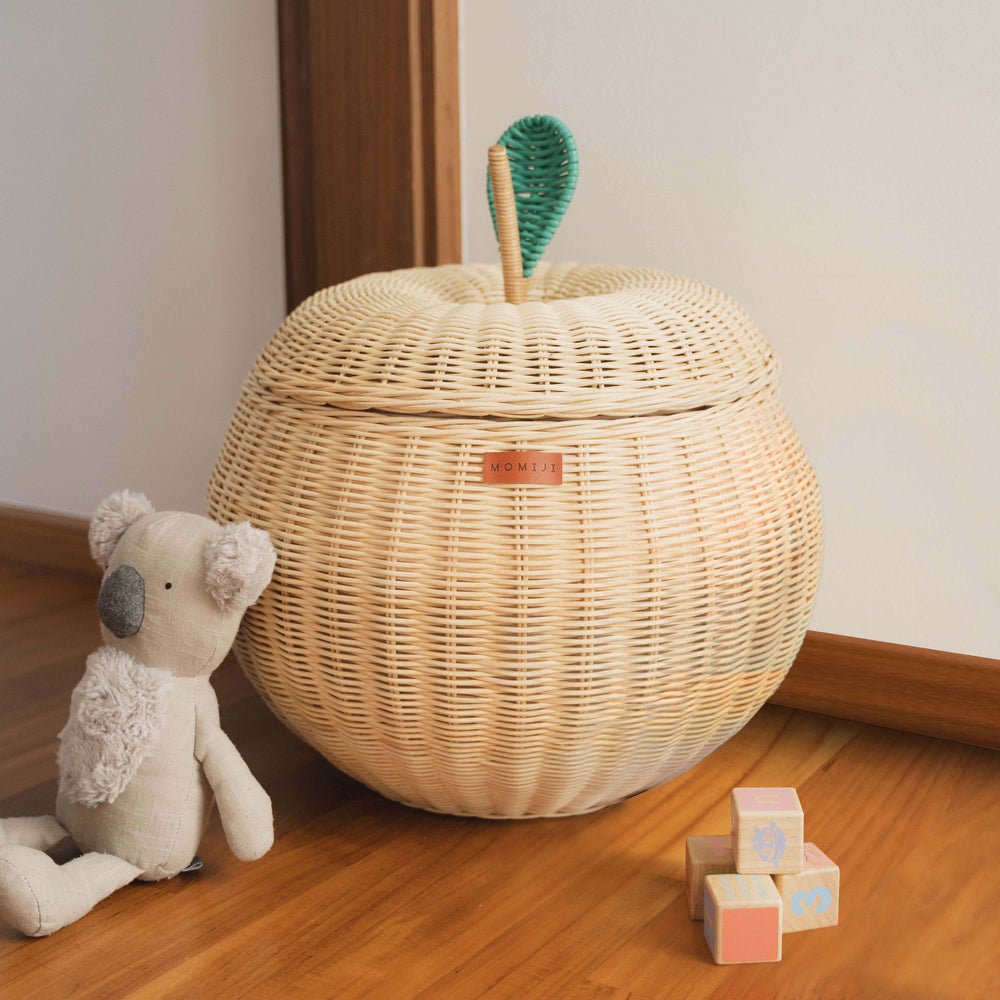 Rattan Basket | Apple Storage Basket | Natural |  Momiji