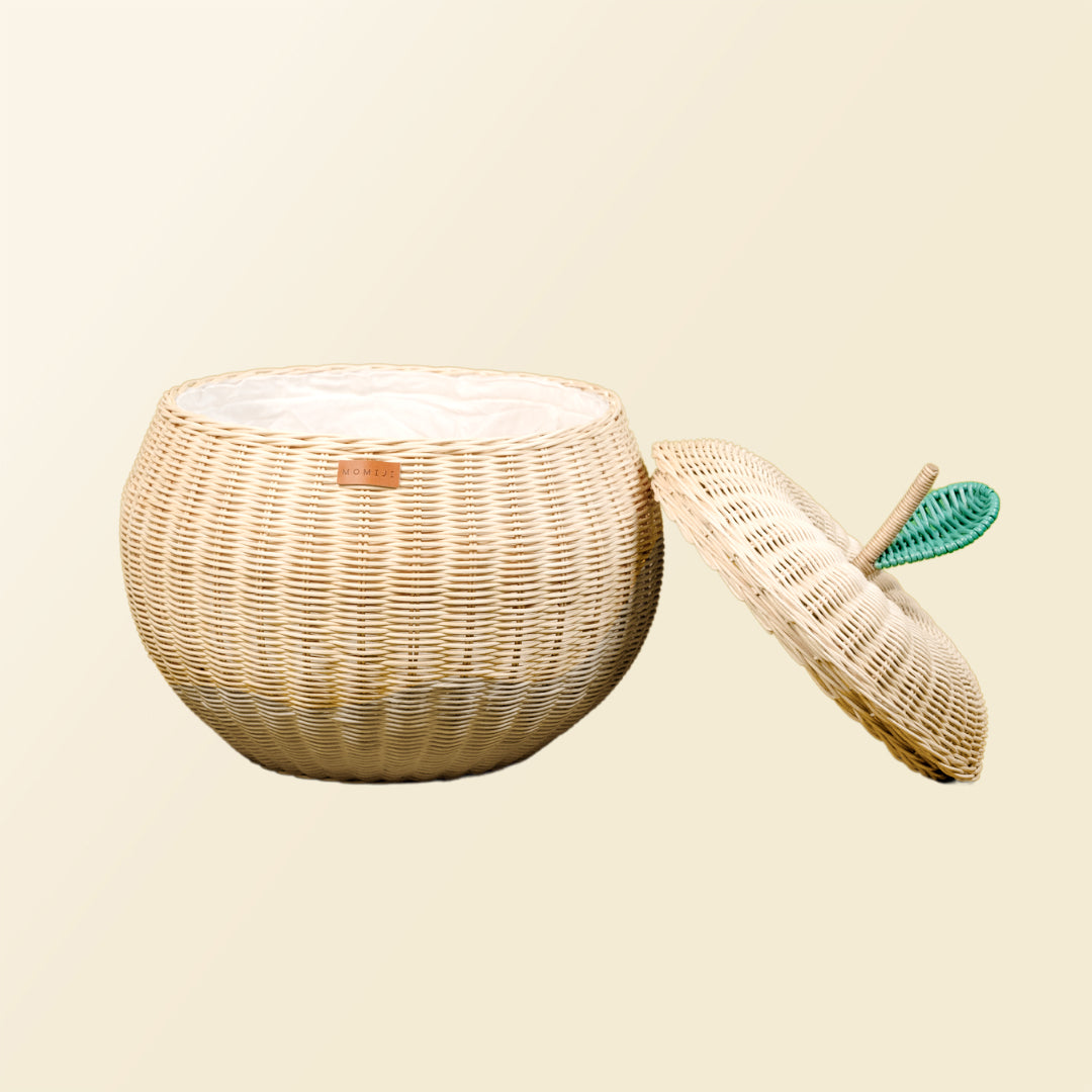 Rattan Basket | Apple Storage Basket | Natural |  Momiji