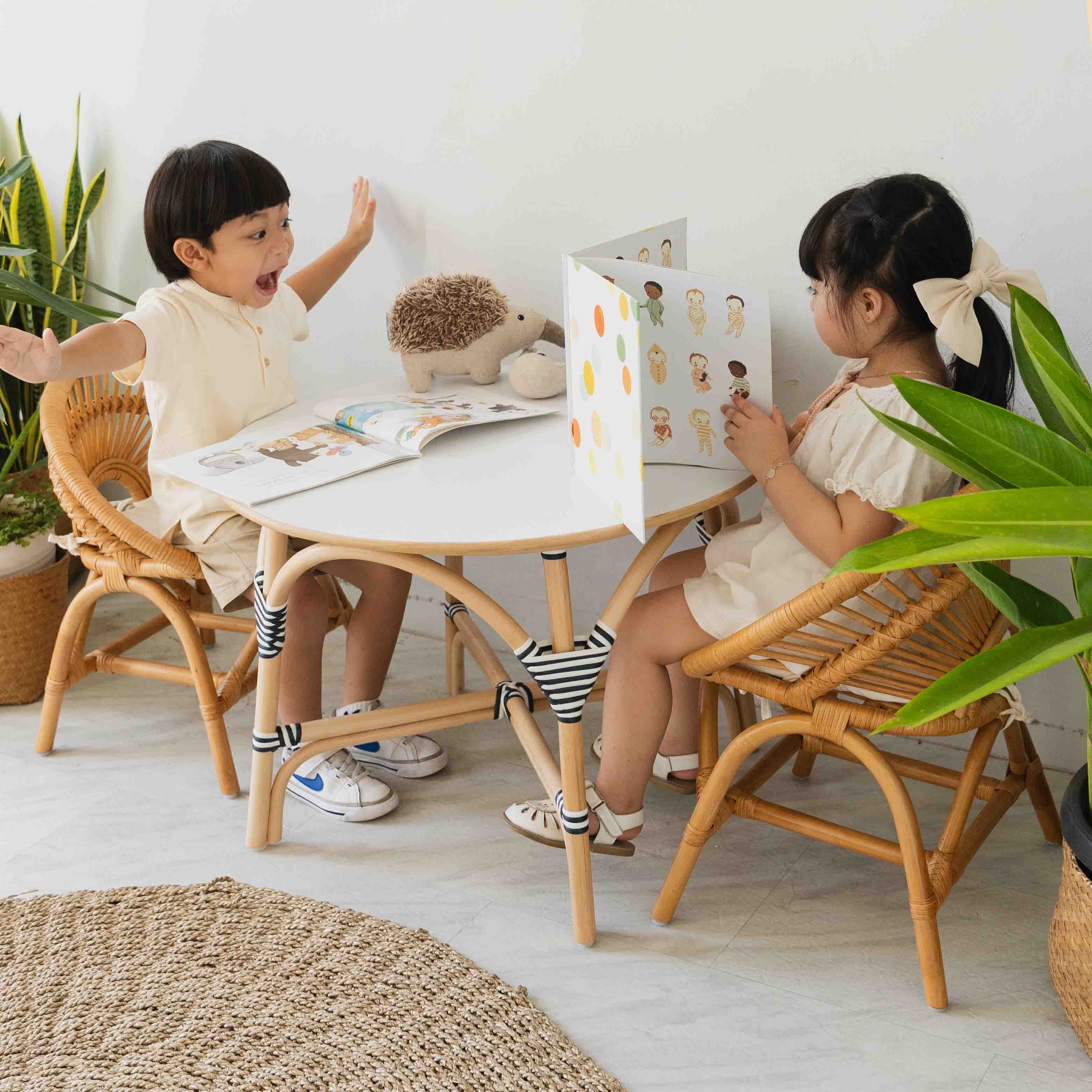 Maya Kids Chair - Natural