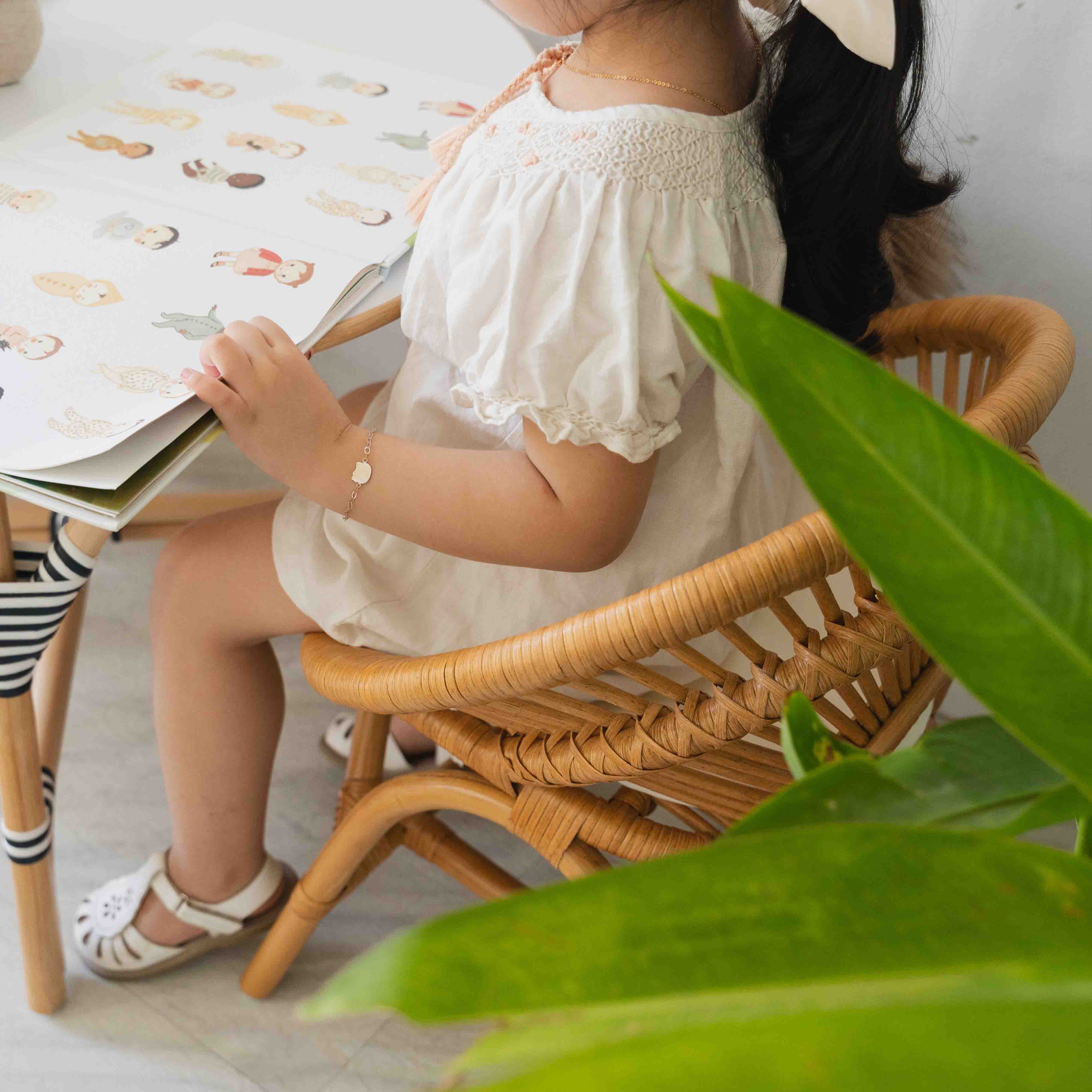 Maya Kids Chair - Natural