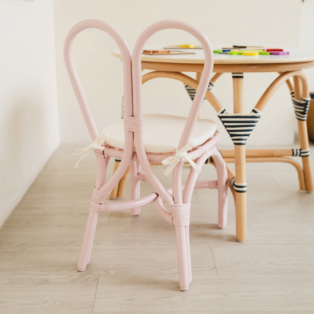 Aulia Kids Table (Medium) & Set of 2 Kids Bunny Chairs