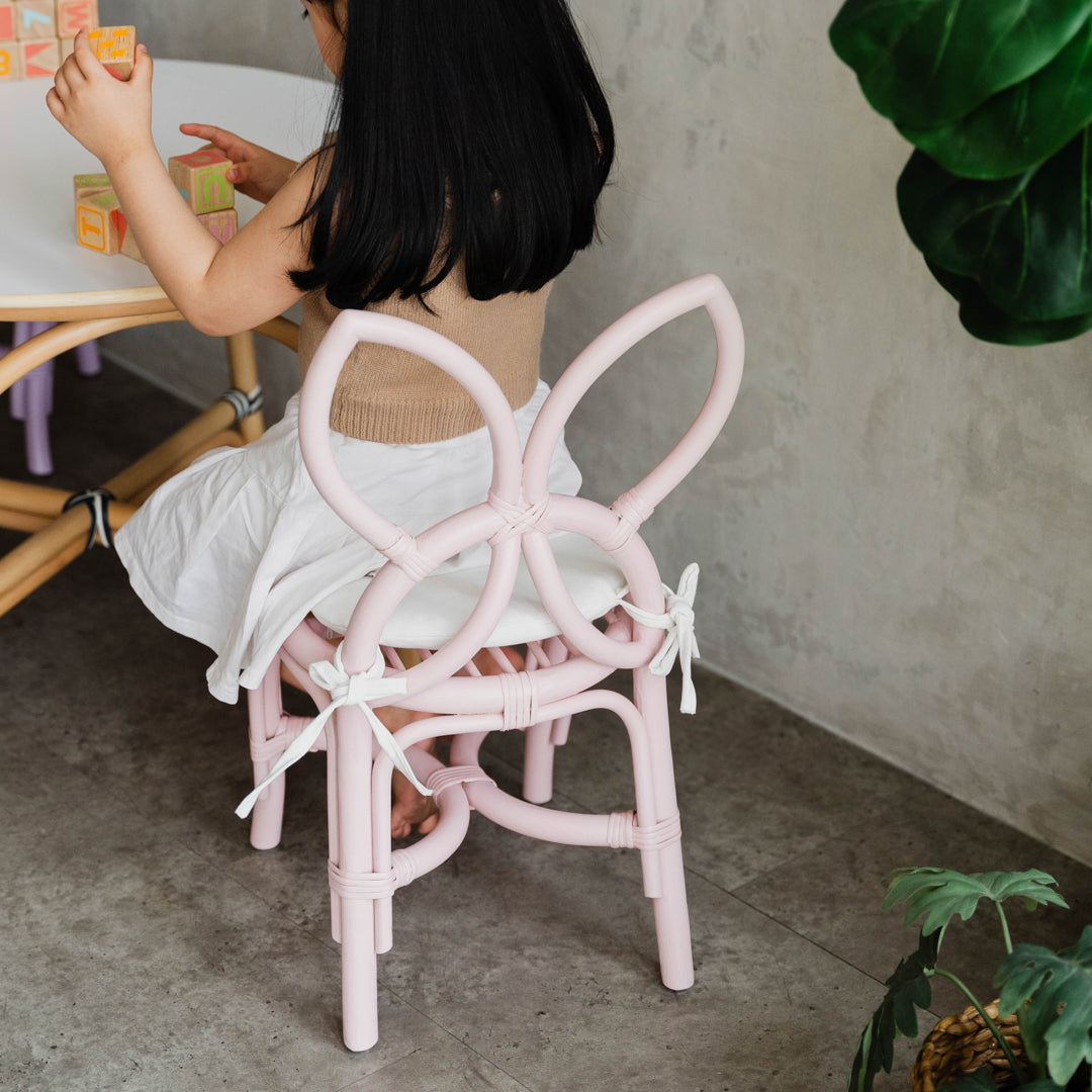 Butterfly Kids Chair - Pink