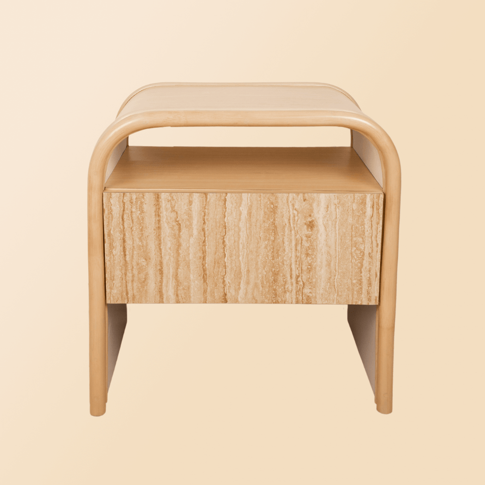 Rattan Bedside Table | Cove Bedside Table | MOMIJI