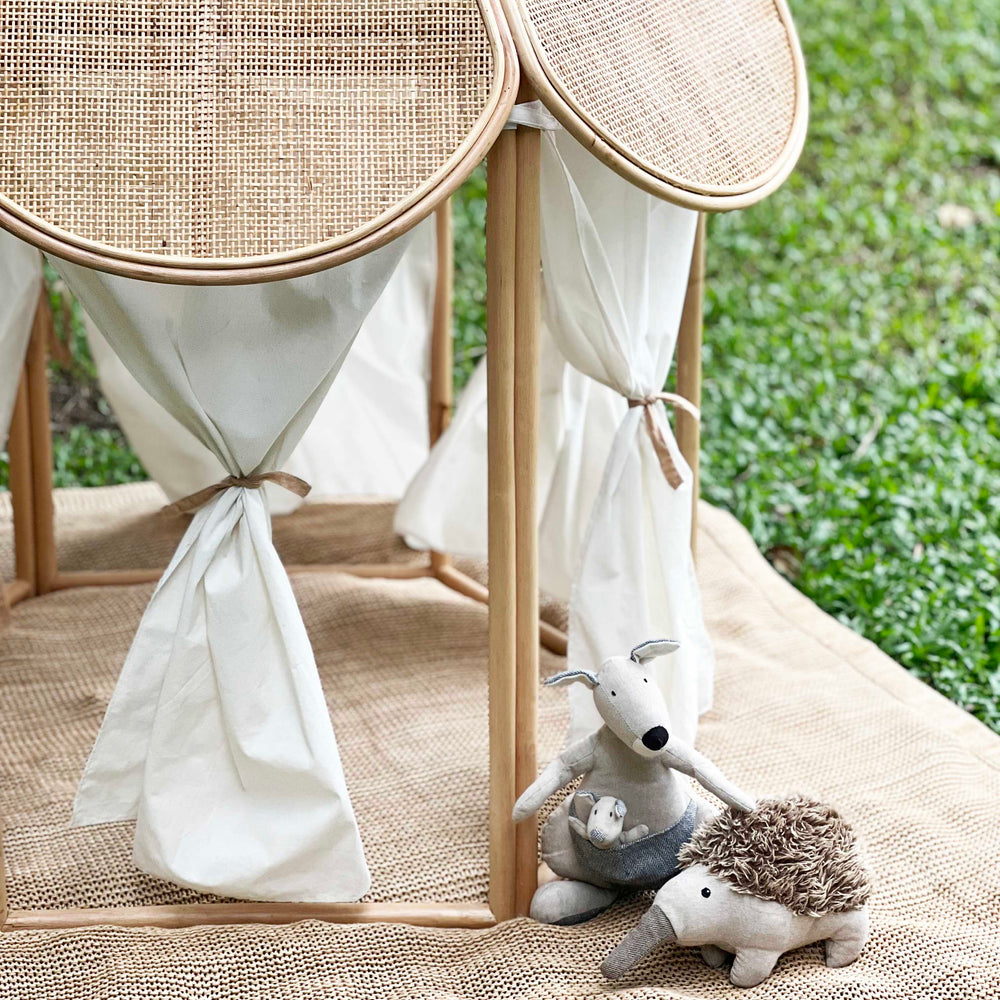 Leon Circus Play Tent | Rattan | MOMIJI 