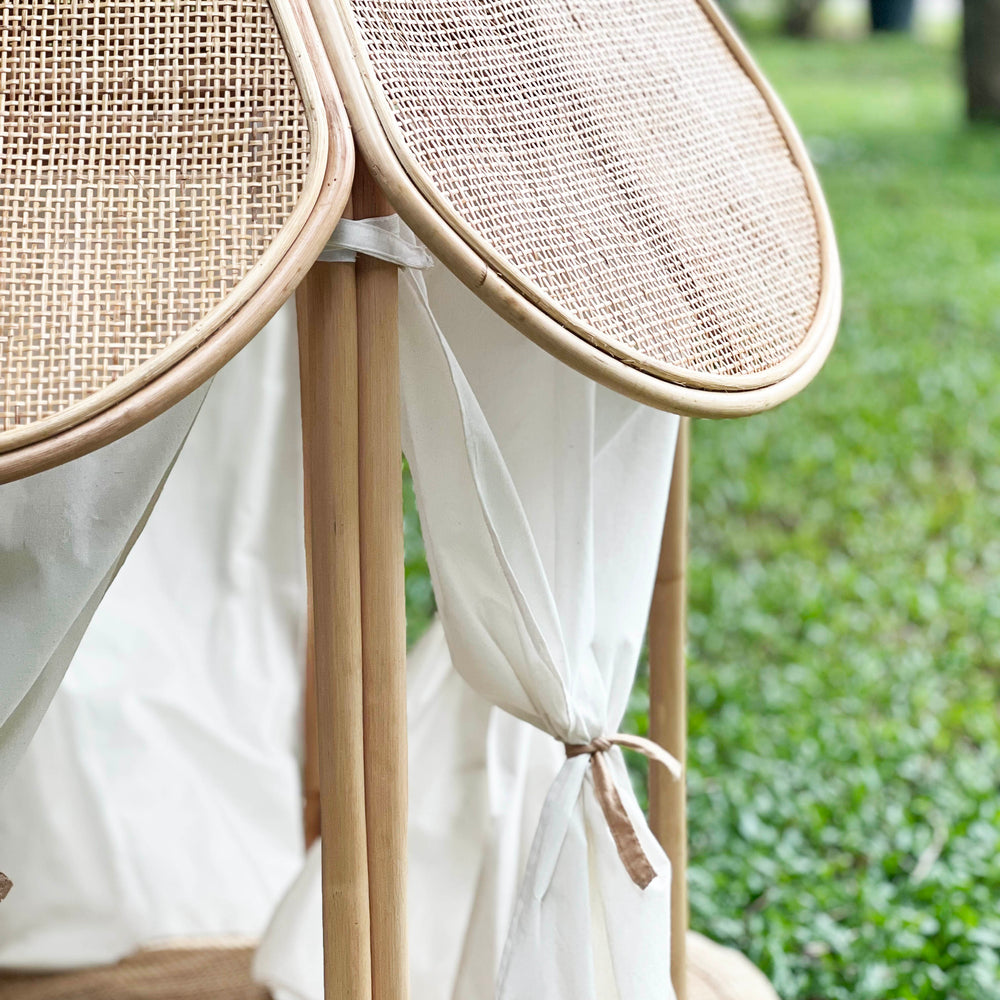 Leon Circus Play Tent | Rattan | MOMIJI 