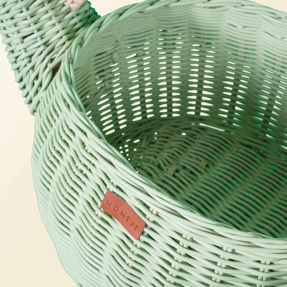 Dinosaur Storage Basket - Mint Green