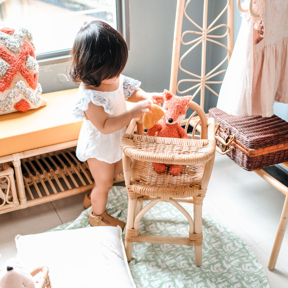 Baby Toys | Layla Doll High Chair | MOMIJI