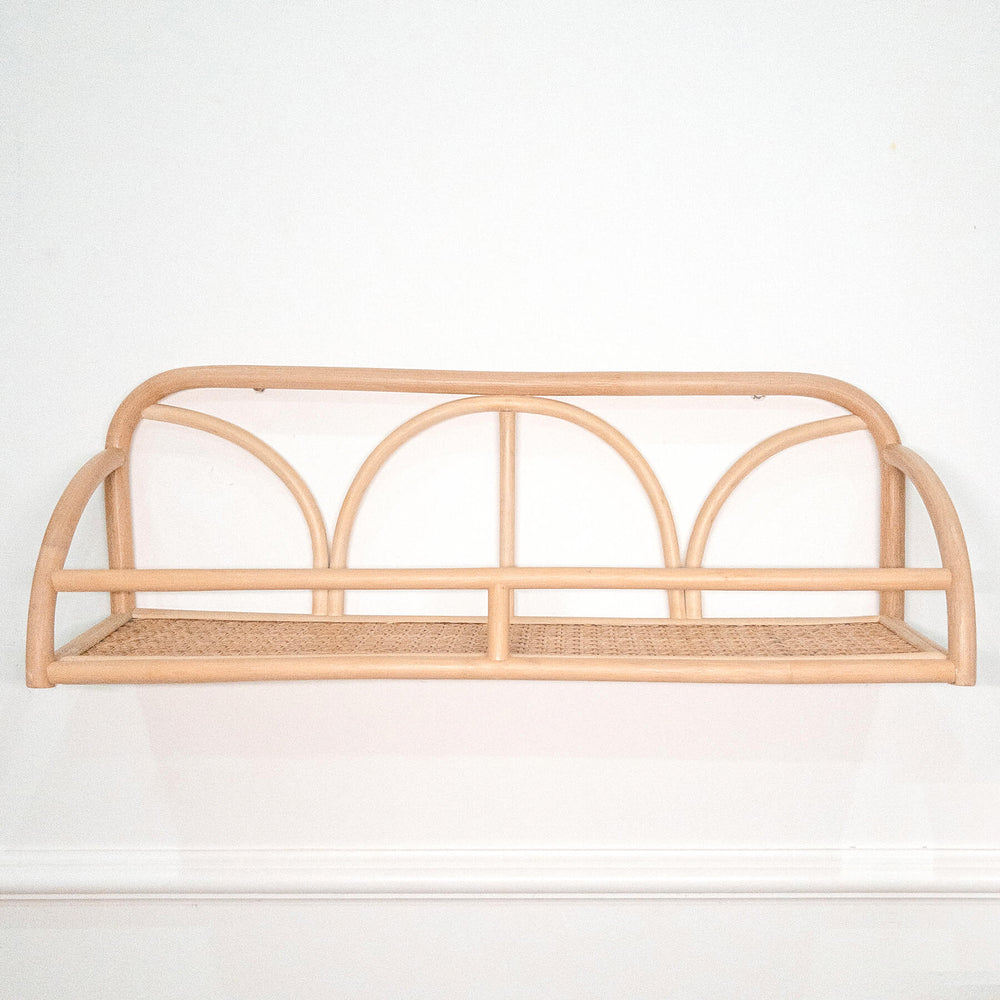 Rattan Shelves | Eloise Wall Display Shelf | Momiji