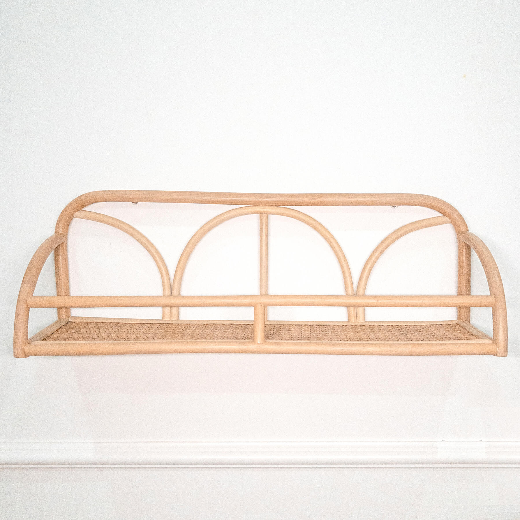 Rattan Shelves | Eloise Wall Display Shelf | Momiji