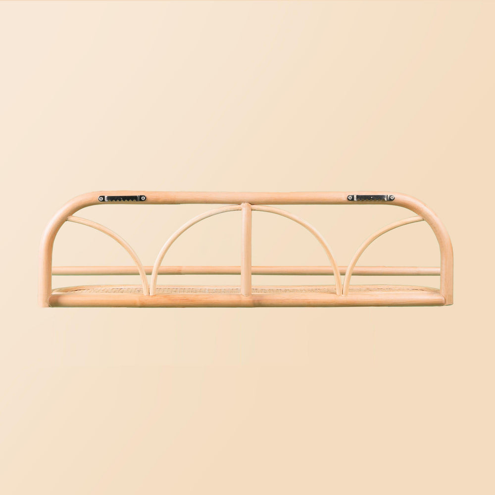 Rattan Shelves | Eloise Wall Display Shelf | Momiji