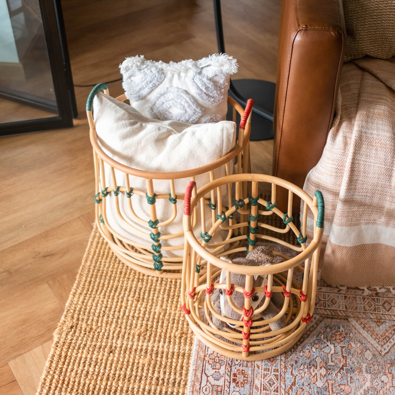 Iris Rattan Basket | Momiji