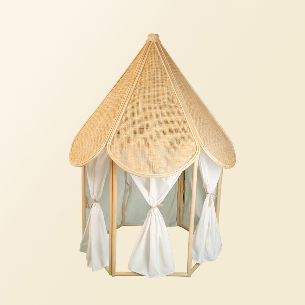 Leon Circus Play Tent | Rattan | MOMIJI 