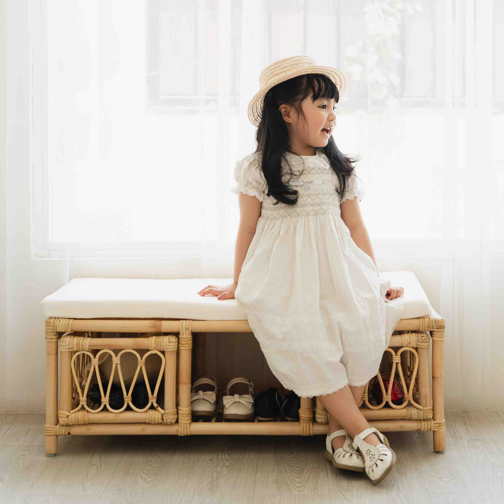 Luke Kids Bench | Rattan Bench | MOMIJI