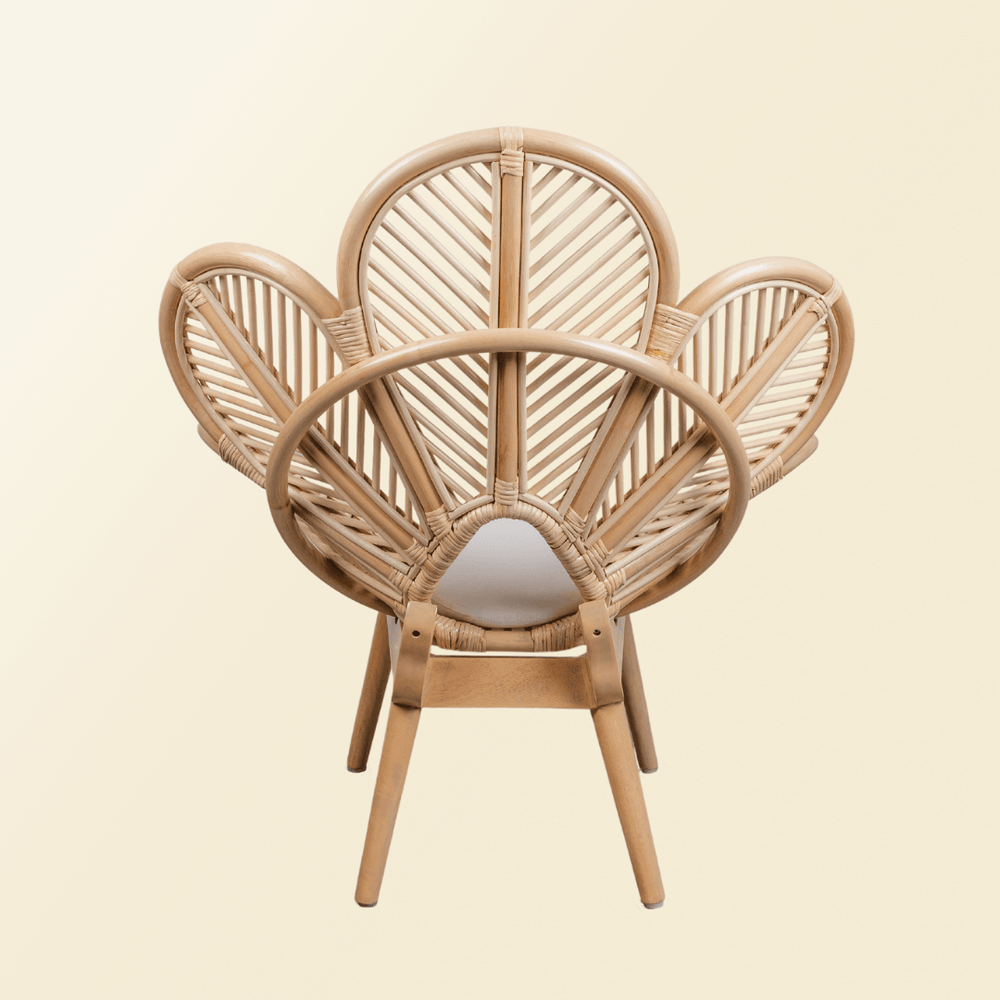 Rattan Chair | Petal Kids Chair | Childs Wicker Chair | MOMIJI