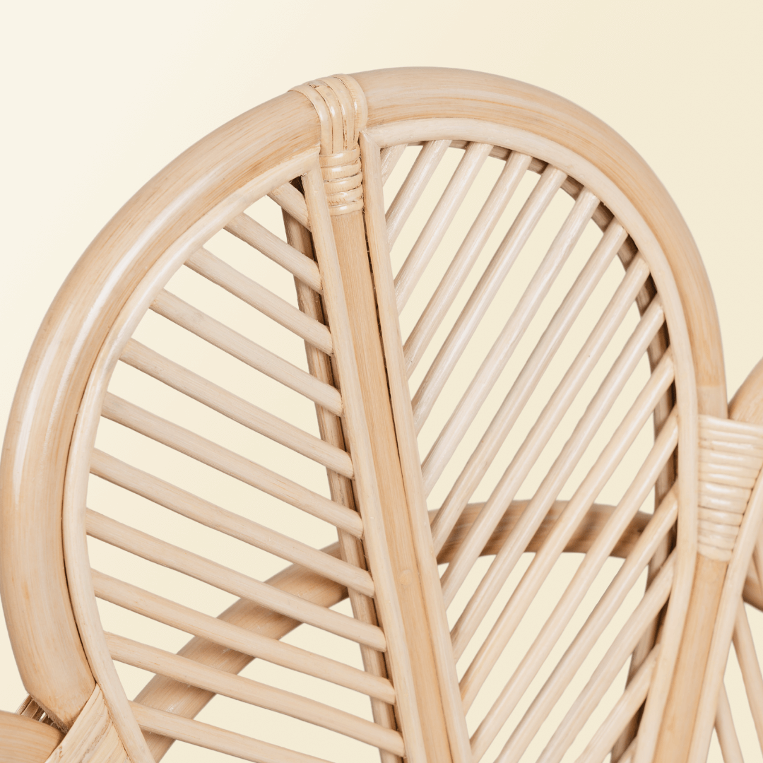 Rattan Chair | Petal Kids Chair | Childs Wicker Chair | Petal Close Up |  MOMIJI