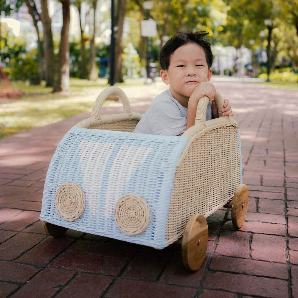 Archie Kids Wagon | Toys Wagon | Rattan | MOMIJI