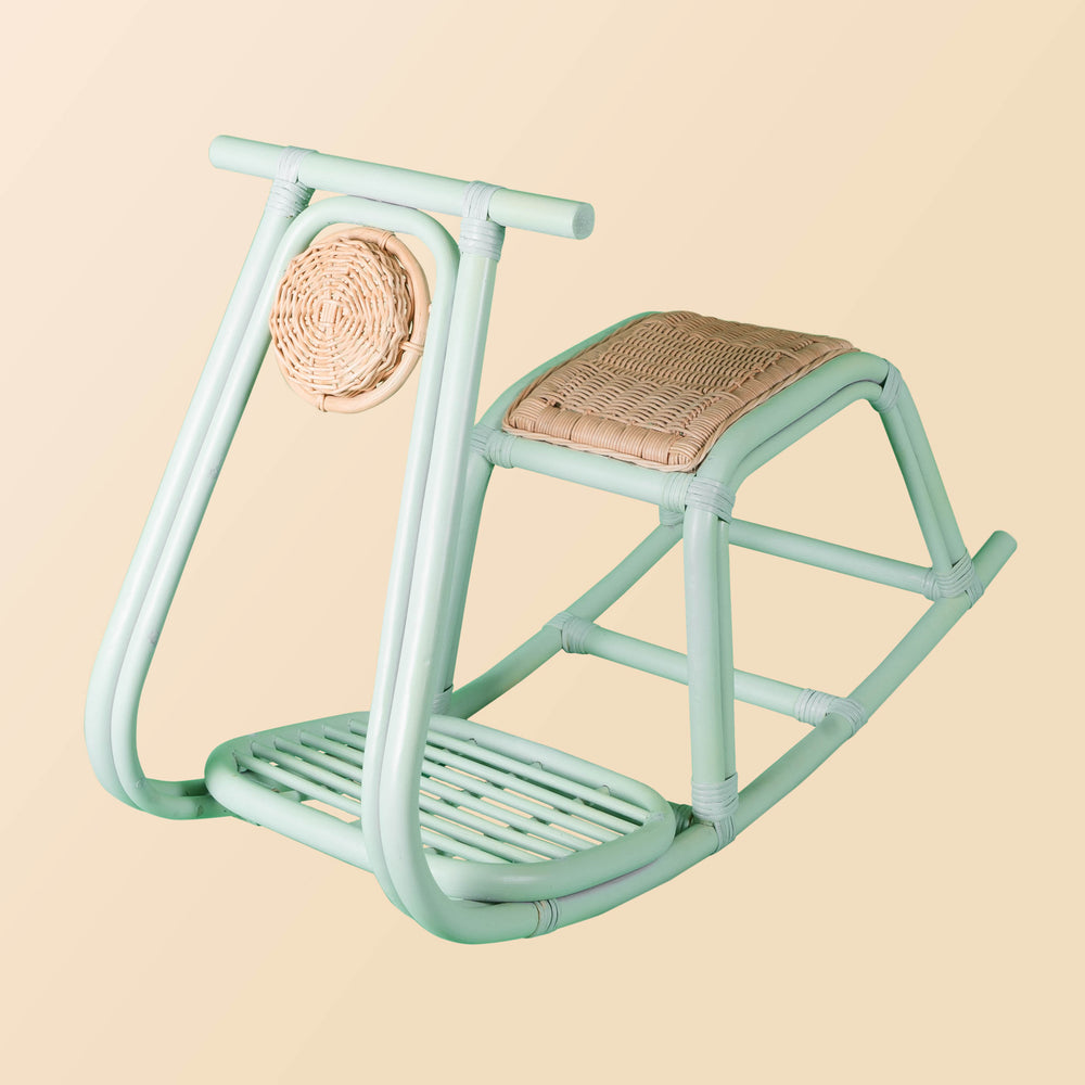 Vespa Rocker | Wicker Rocker | Mint | MOMIJI