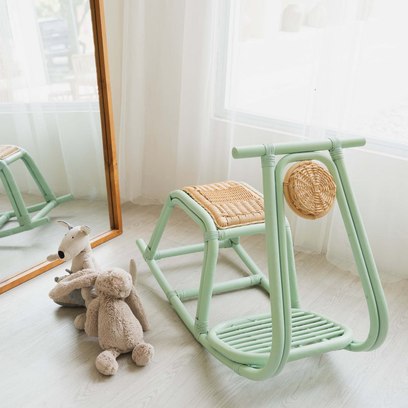 Vespa Rocker | Wicker Rocker | Mint | MOMIJI